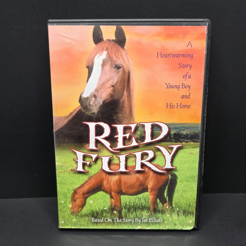 Red Fury DVD Movie Horse Story Family Western Drama William Jordan Gemstone NEW